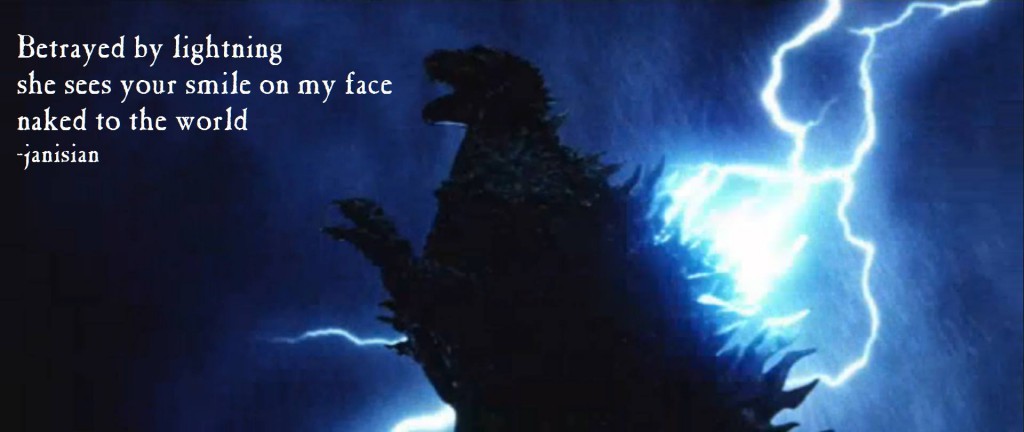 janis ian_godzilla haiku